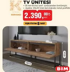 KERVANCI TV ÜNİTESİ